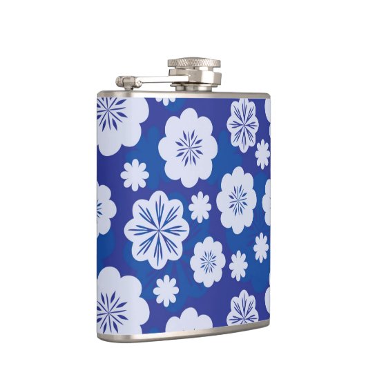 Blumenmuster Flachmann (Rechts)