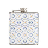 Blumenmuster Flachmann (Vorderseite)