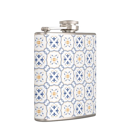 Blumenmuster Flachmann (Rechts)