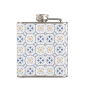 Blumenmuster Flachmann (Rückseite)