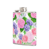 Blumenmuster Flachmann (Links)