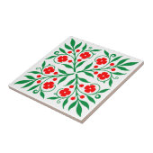 Blumenmuster Fliese (Seite)