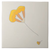 Blumenmuster Fliese (Vorderseite)