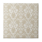 Blumenmuster Fliese (Vorderseite)