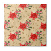 Blumenmuster Fliese (Vorderseite)