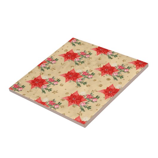 Blumenmuster Fliese (Seite)