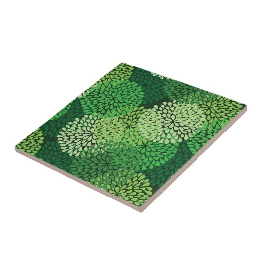 Blumenmuster Fliese (Seite)