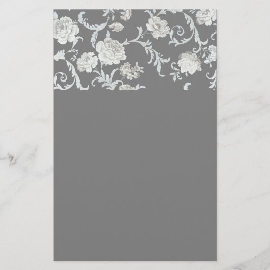 Blumenmuster Flyer (Vorne)