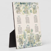 Blumenmuster Fotoplatte (Seite)