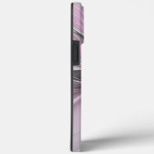 Blumenmuster Fraktal Moderne Abstrakte Blume Rosa  Case-Mate iPhone Hülle (Rückseite / Rechts)