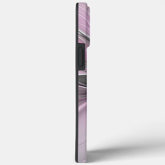 Blumenmuster Fraktal Moderne Abstrakte Blume Rosa Case-Mate iPhone Hülle (Rückseite / Rechts)