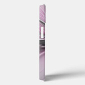 Blumenmuster Fraktal Moderne Abstrakte Blume Rosa Case-Mate iPhone Hülle (Rückseite / Rechts)