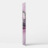 Blumenmuster Fraktal Moderne Abstrakte Blume Rosa  Case-Mate iPhone Hülle (Rückseite / Rechts)