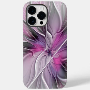 Blumenmuster Fraktal Moderne Abstrakte Blume Rosa  Case-Mate iPhone 14 Pro Max Hülle