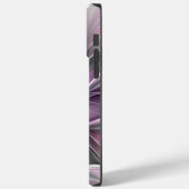 Blumenmuster Fraktal Moderne Abstrakte Blume Rosa  Case-Mate iPhone Hülle (Rückseite / Links)