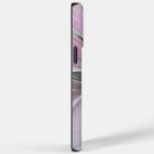 Blumenmuster Fraktal Moderne Abstrakte Blume Rosa  Case-Mate iPhone Hülle (Rückseite / Rechts)