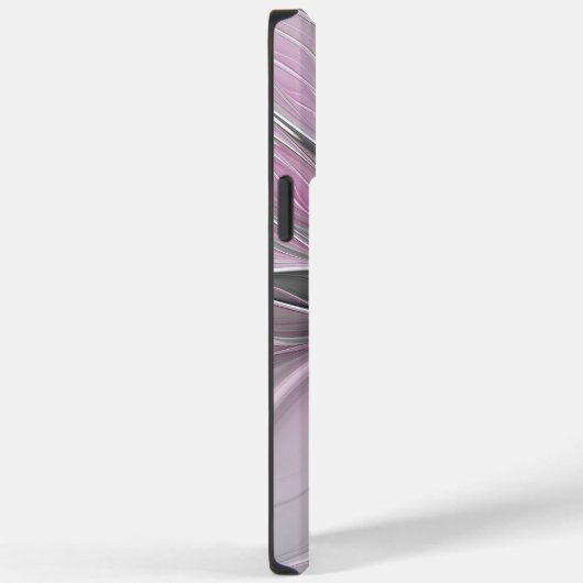 Blumenmuster Fraktal Moderne Abstrakte Blume Rosa Case-Mate iPhone Hülle (Rückseite / Rechts)