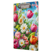 Blumenmuster/Frühlingsbilder Klemmbrett (Links)