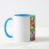 Blumenmuster/Frühlingsbilder Tasse (Links)