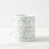 Blumenmuster Frühlingsblumen Klassiker Kaffeetasse (Mittel)