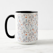 Blumenmuster Frühlingsblumen-Kombination Tasse (Links)