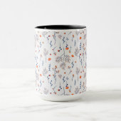 Blumenmuster Frühlingsblumen-Kombination Tasse (Zentrum)