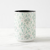 Blumenmuster Frühlingsblumen-Kombination Tasse (Zentrum)