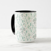 Blumenmuster Frühlingsblumen-Kombination Tasse (Vorderseite Links)