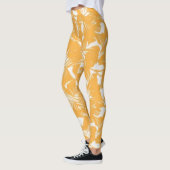Blumenmuster Full Leggings (Links)
