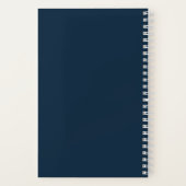 Blumenmuster für die Blume Niedliches Rosa Herz Notizblock (Rückseite)