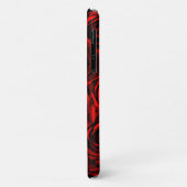 Blumenmuster für Rote Rosen Case-Mate iPhone Hülle (Hinten/Links)