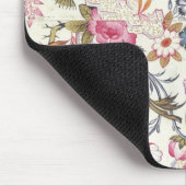 Blumenmuster für silk Material mit stilisiertem Mousepad (Ecke)