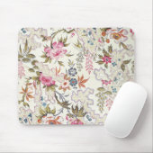 Blumenmuster für silk Material mit stilisiertem Mousepad (Mit Mouse)