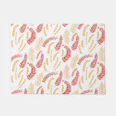 Blumenmuster Fußmatte (Vorderseite)