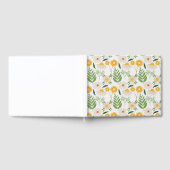 Blumenmuster Gästebuch (Voll)