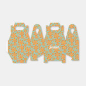 Blumenmuster - Gefälligkeitsbox Geschenkschachtel (Ungefaltet)