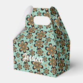 Blumenmuster - Gefälligkeitsbox Geschenkschachtel (Vorderseite)