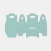 Blumenmuster - Gefälligkeitsbox Geschenkschachtel (Ungefaltet)