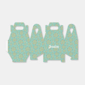 Blumenmuster - Gefälligkeitsbox Geschenkschachtel (Ungefaltet)