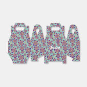 Blumenmuster - Gefälligkeitsbox Geschenkschachtel (Ungefaltet)