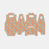 Blumenmuster - Gefälligkeitsbox Geschenkschachtel (Ungefaltet)