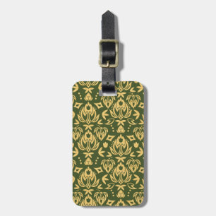 Blumenmuster Gepäckanhänger