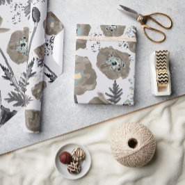 Blumenmuster-Geschenk Geschenkpapier