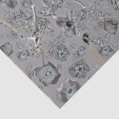 Blumenmuster-Geschenk Seidenpapier (Detail)