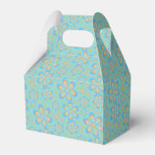 Blumenmuster - Geschenkbox Geschenkschachtel (Rückseite)