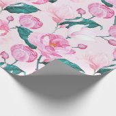 Blumenmuster Geschenkpapier (Ecke)