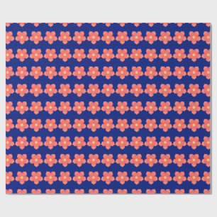 Blumenmuster geschenkpapier