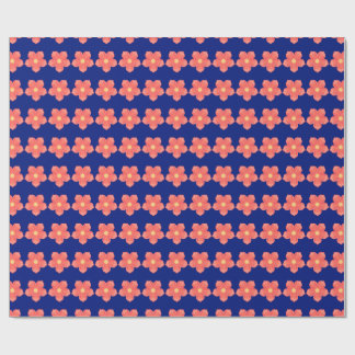 Blumenmuster  geschenkpapier