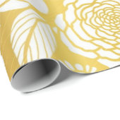 Blumenmuster Geschenkpapier (Rolleneckpunkt)