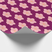 Blumenmuster geschenkpapier (Ecke)
